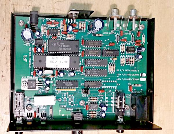 JPS NRF-7: il circuito interno del dispositivo