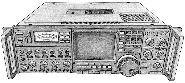 La radio Icom IC-781 La radio Icom IC-781