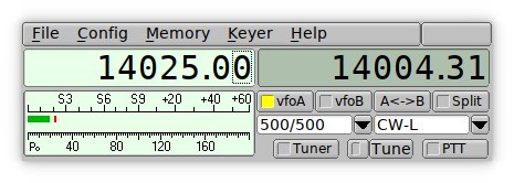 Flrig configurato per FT-1000MP