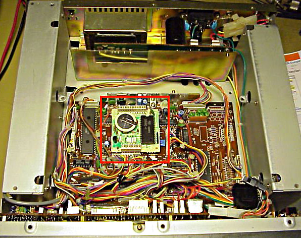 IC751A: ramboard e CPU Board