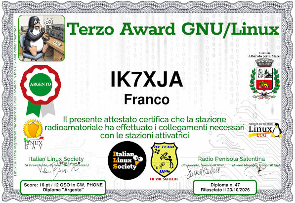 il mio diploma versione Argento