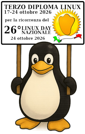 Il terzo diploma GNU/Linux, ed. 2026 Il terzo diploma GNU/Linux, ed. 2026