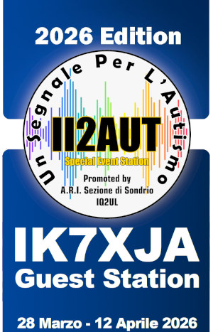 IK7XJA Guest Station in II2AUT Event!