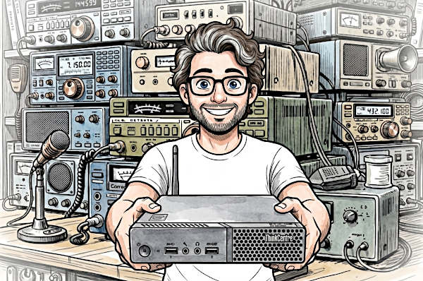 IK7XJA e aggiornamento WiFi al PC