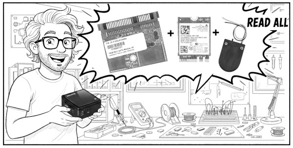 Aggiornamento del PC Brix: disco, rete wifi e batteria tampone