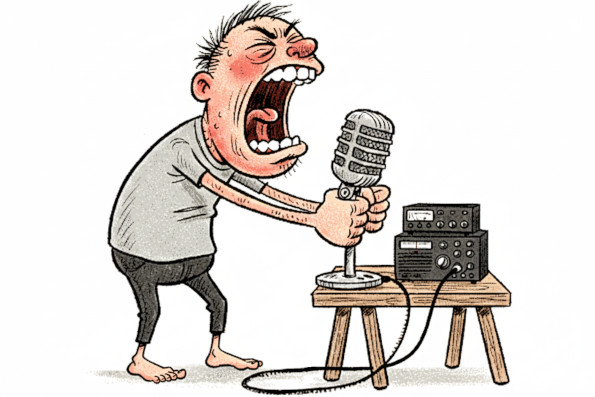 Urlare per farsi ascoltare