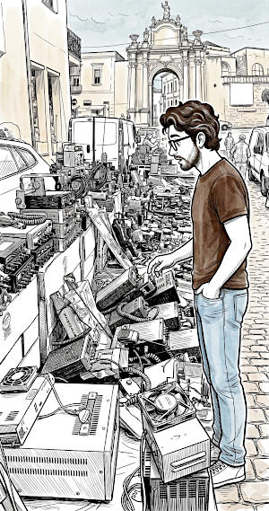 I bei mercatini di una volta...