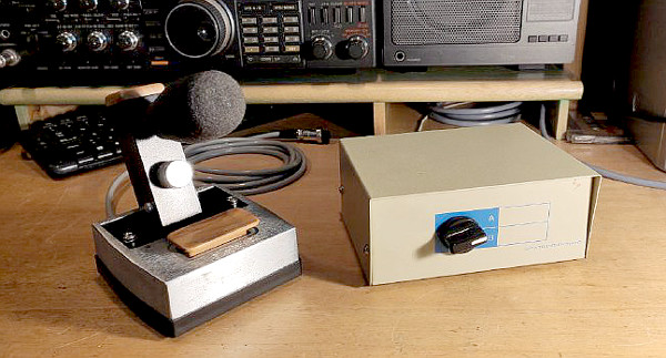 Il Commutatore Microfonico ed un microfono autocostruito
