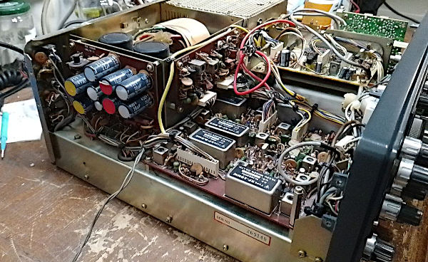 I filtri ceramici della radio Yaesu FT-101ZD