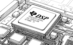Un Chip DSP Texas Instruments