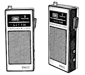 Walkie-Talkie Kanda Pony CBR-701