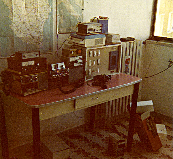 La stazione CB nel 1982