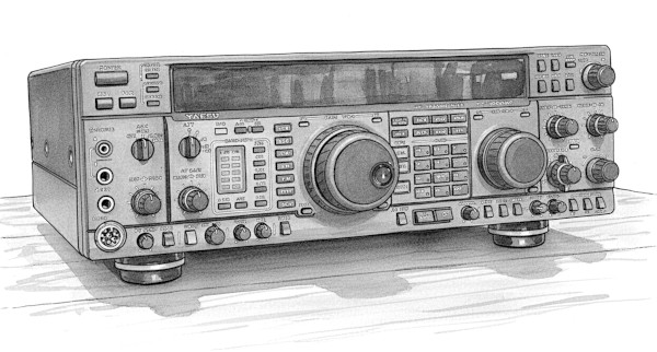 La radio Yaesu FT-1000MP